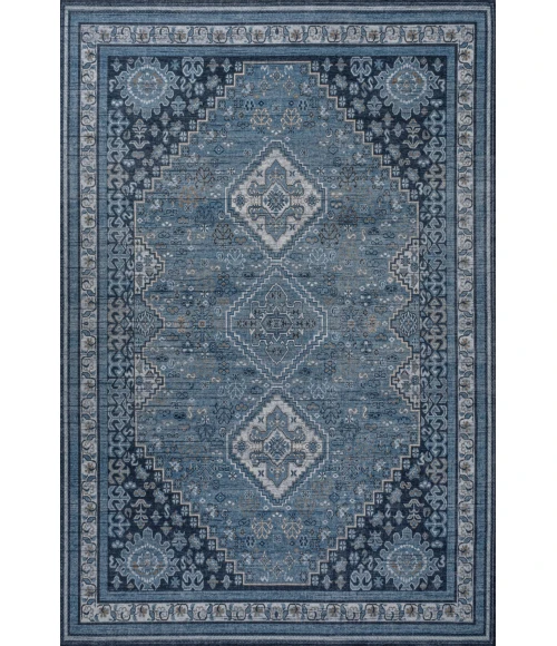Jonathan Y WASHABLE Blue WSH101C 2ft.-11in. X 5ft. Rect. Rug