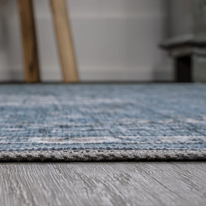 Jonathan Y WASHABLE Blue WSH101D 2ft. X 8ft. Rect. Rug