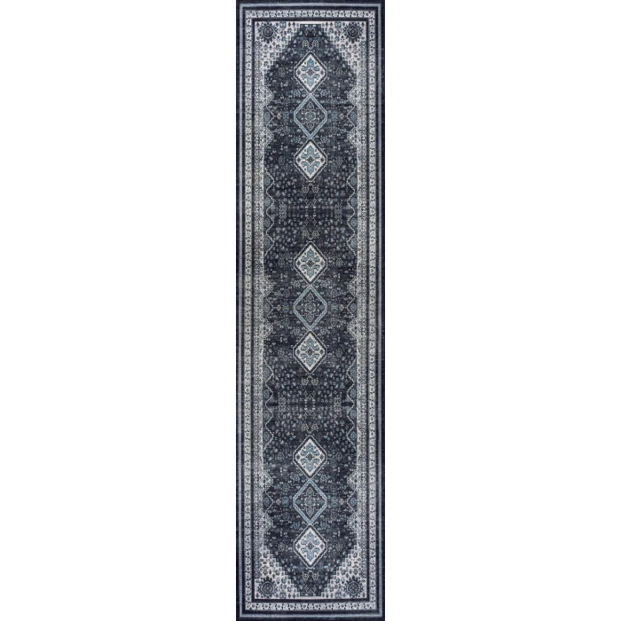 Jonathan Y WASHABLE Gray WSH102B 2ft. X 8ft. Rect. Rug