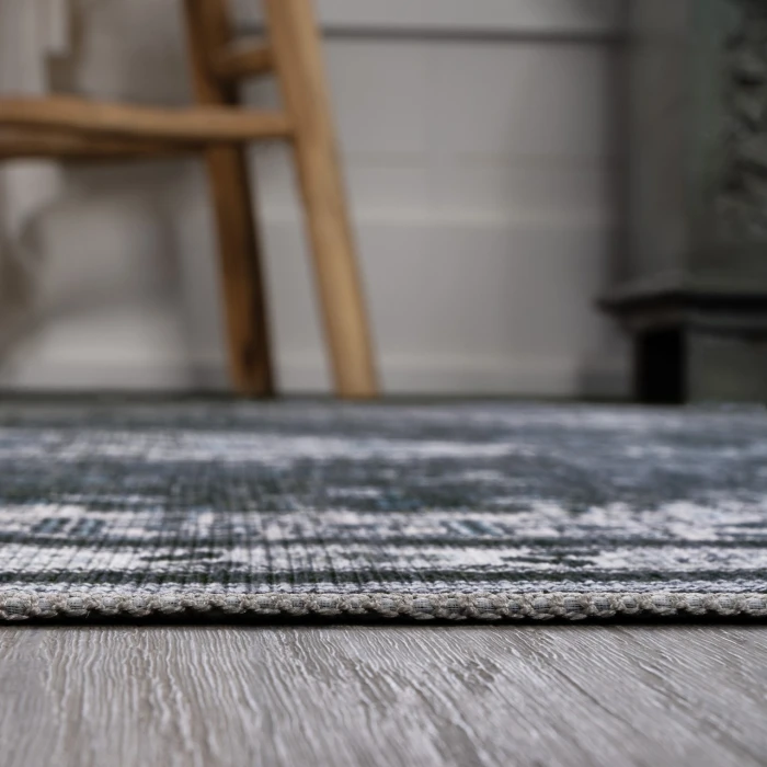 Jonathan Y WASHABLE Blue WSH101D 5ft.3in. X 7ft.7in. Rect. Rug