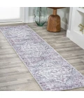Jonathan Y WASHABLE Gray WSH102A 2ft. X 10ft. Rect. Rug