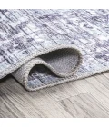 Jonathan Y WASHABLE Gray WSH102A 6ft. Square Rug