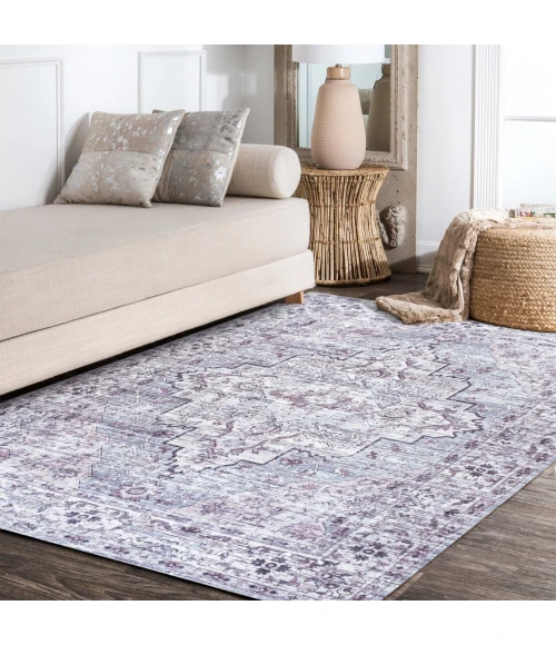 Jonathan Y WASHABLE Multi-Colored WSH104A 9ft. X 12ft. Rect. Rug