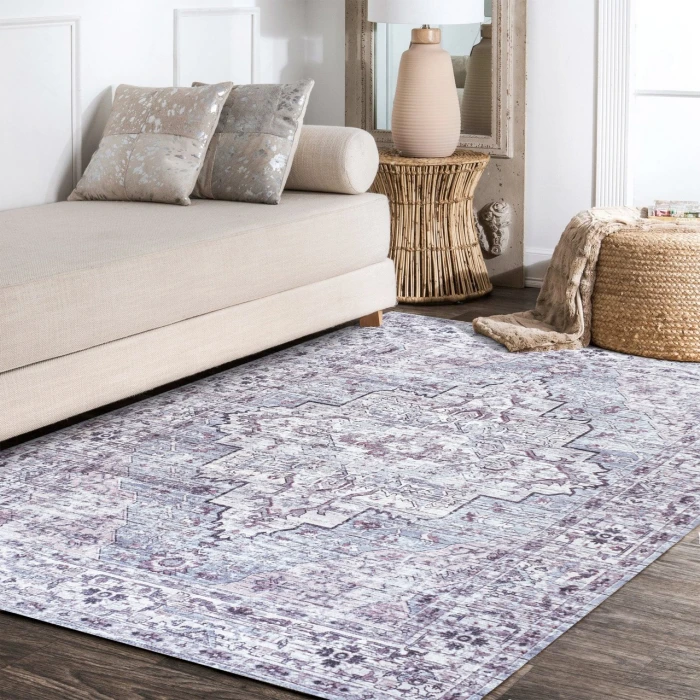 Jonathan Y WASHABLE Multi-Colored WSH104A 9ft. X 12ft. Rect. Rug