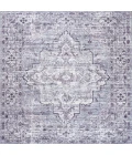 Jonathan Y WASHABLE Gray WSH102A 6ft. Square Rug