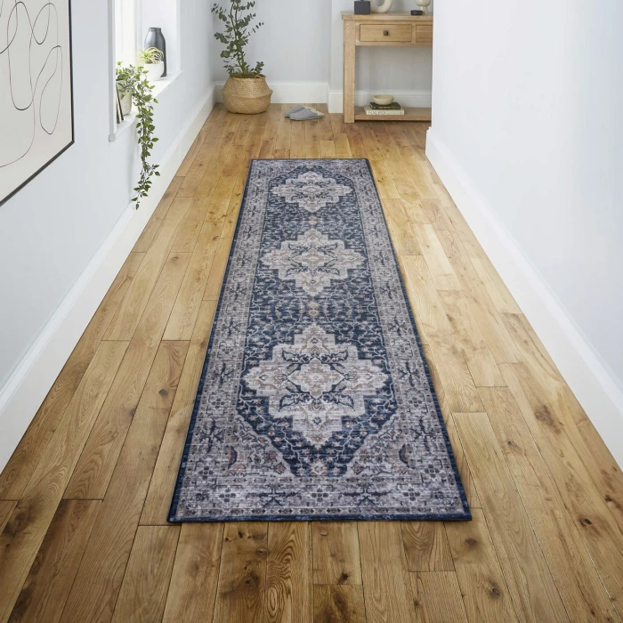 Jonathan Y WASHABLE Gray WSH102B 2ft. X 8ft. Rect. Rug