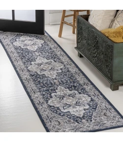 Jonathan Y WASHABLE Gray WSH102B 2ft. X 8ft. Rect. Rug