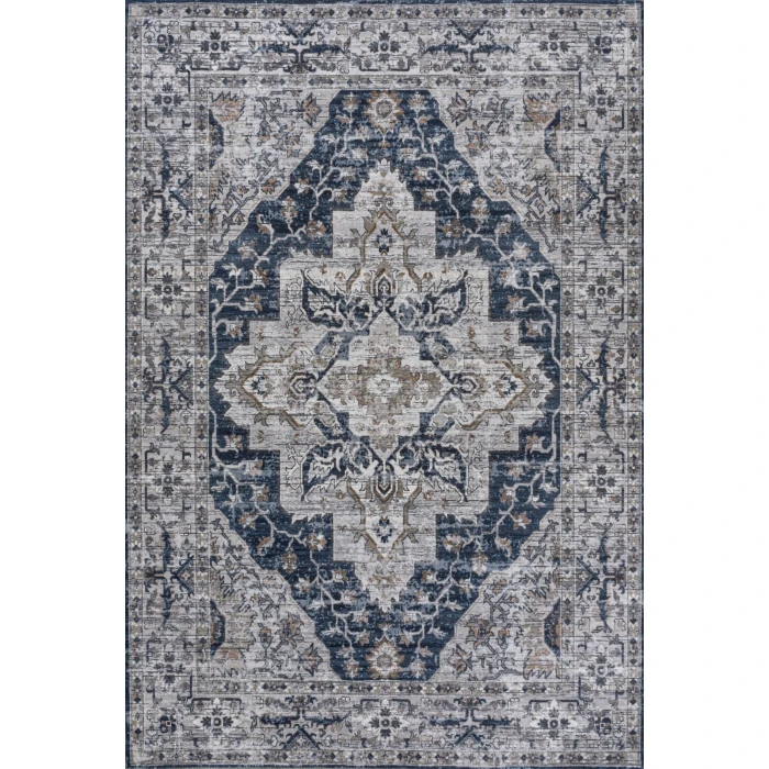 Jonathan Y WASHABLE Gray WSH102B 2ft.-11in. X 5ft. Rect. Rug
