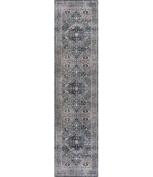 Jonathan Y WASHABLE Blue WSH103C 2ft. X 8ft. Rect. Rug