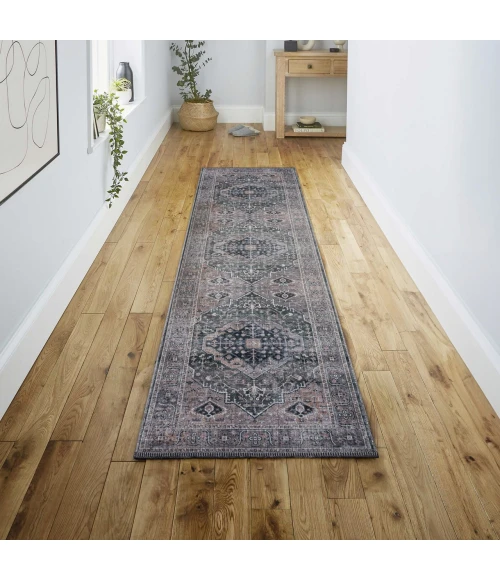 Jonathan Y WASHABLE Blue WSH103C 2ft. X 8ft. Rect. Rug