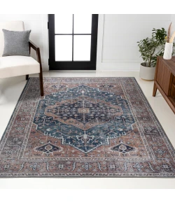 Jonathan Y WASHABLE Gray WSH103E 7ft.-10in. X 10ft. Rect. Rug