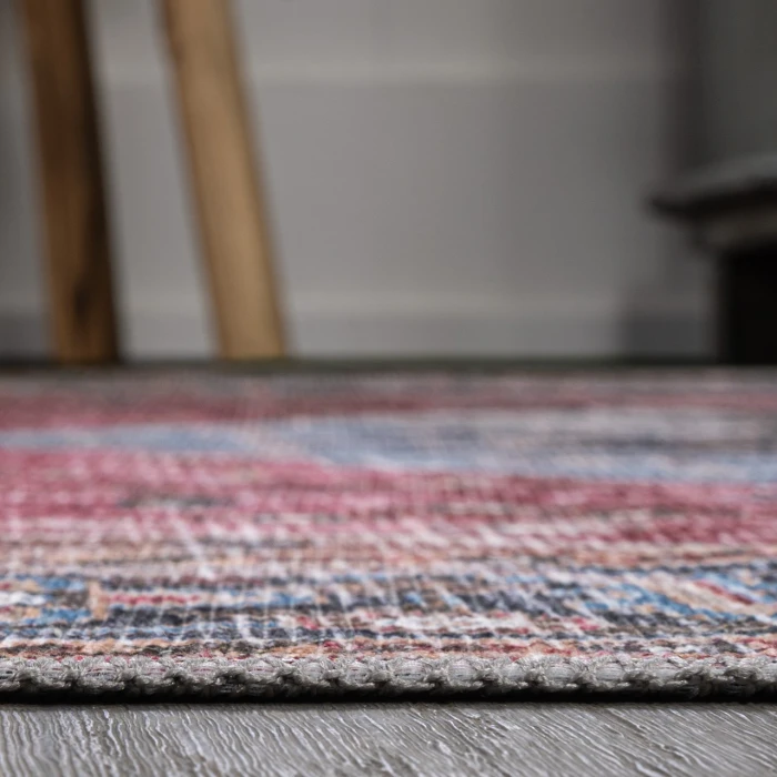 Jonathan Y WASHABLE Red WSH103D 2ft. X 8ft. Rect. Rug