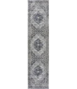 Jonathan Y WASHABLE Blue WSH104B 2ft. X 8ft. Rect. Rug