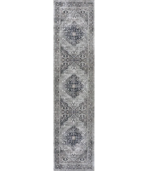 Jonathan Y WASHABLE Blue WSH104B 2ft. X 8ft. Rect. Rug