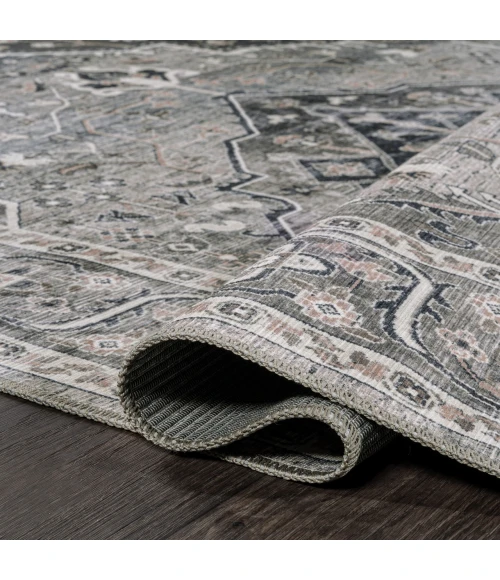 Jonathan Y WASHABLE Blue WSH104B 2ft. X 8ft. Rect. Rug