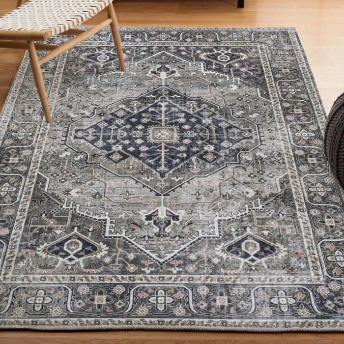 Jonathan Y WASHABLE Beige WSH104C 7ft.-10in. X 10ft. Rect. Rug