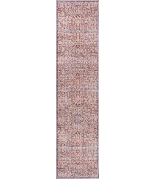 Kemer All-Over Persian Washable Multi 2 ft. x 8 ft. Runner Rug