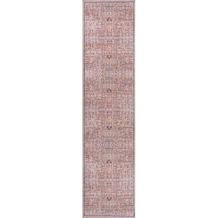Jonathan Y WASHABLE Multi-Colored WSH104A 2ft. X 10ft. Rect. Rug
