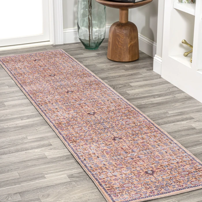 Jonathan Y WASHABLE Multi-Colored WSH104A 2ft. X 10ft. Rect. Rug