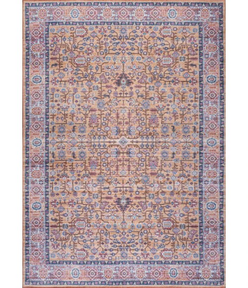 Kemer All-Over Persian Washable Multi 3 ft. x 5 ft. Area Rug