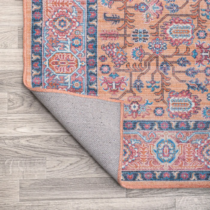 Kemer All-Over Persian Washable Multi 4 ft. x 6 ft. Area Rug