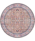 Jonathan Y WASHABLE Multi-Colored WSH104A 5ft.3in. Round Rug