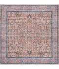 Jonathan Y WASHABLE Multi-Colored WSH104A 5ft.3in. Square Rug