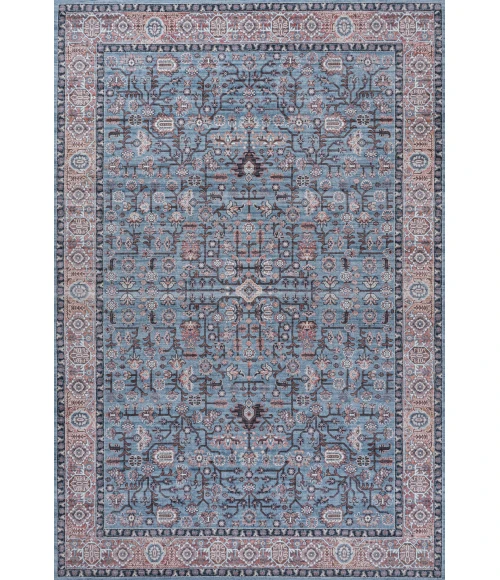 Jonathan Y WASHABLE Blue WSH104B 2ft.-11in. X 5ft. Rect. Rug
