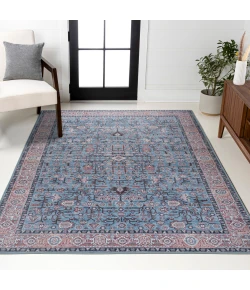 Jonathan Y WASHABLE Blue WSH104B 2ft.-11in. X 5ft. Rect. Rug