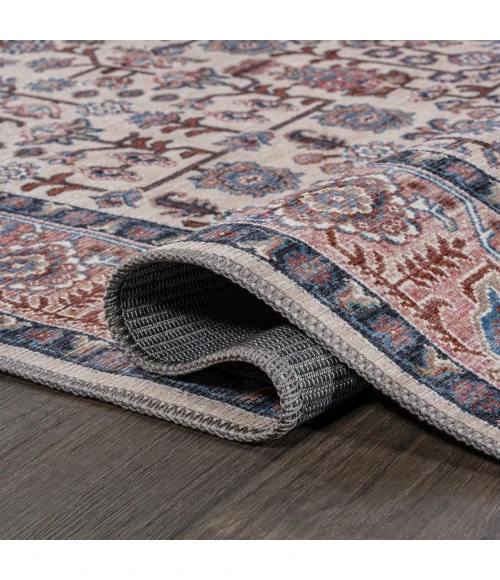 Jonathan Y WASHABLE Black WSH104D 2ft. X 8ft. Rect. Rug