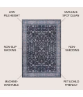 Jonathan Y WASHABLE Green WSH105C 7ft.-10in. X 10ft. Rect. Rug