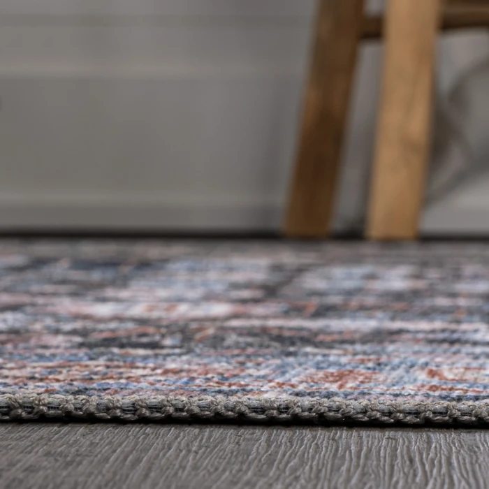 Jonathan Y WASHABLE Black WSH104D 5ft.3in. X 7ft.7in. Rect. Rug