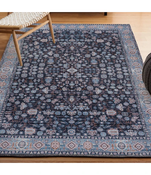 Jonathan Y WASHABLE Green WSH105C 7ft.-10in. X 10ft. Rect. Rug