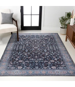 Jonathan Y WASHABLE Black WSH104D 2ft.-11in. X 5ft. Rect. Rug