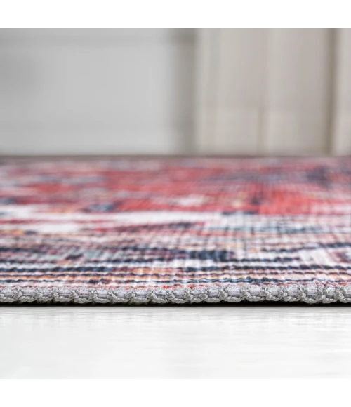 Jonathan Y WASHABLE Blue WSH105B 7ft.-10in. Square Rug