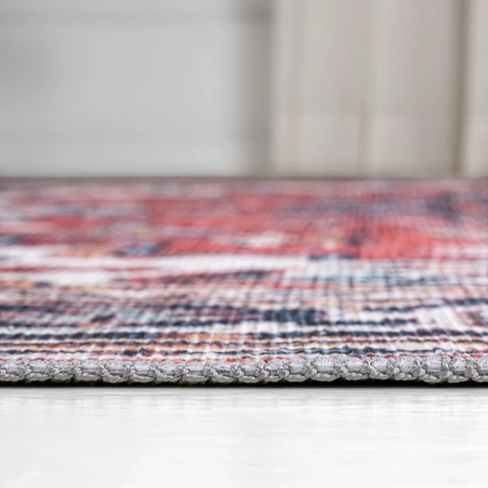 Jonathan Y WASHABLE Blue WSH105B 7ft.-10in. Square Rug