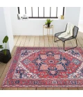 Jonathan Y WASHABLE Blue WSH105B 9ft. X 12ft. Rect. Rug