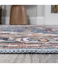 Jonathan Y WASHABLE Blue WSH105B 6ft. Square Rug
