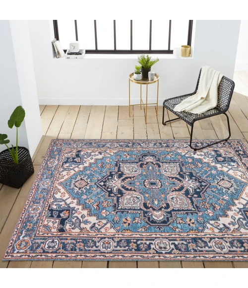 Jonathan Y WASHABLE Orange WSH108A 9ft. X 12ft. Rect. Rug