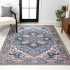 Jonathany Wsh105B WSH105B Blue/Beige Area Rug 3 ft. X 5 ft. Rectangle