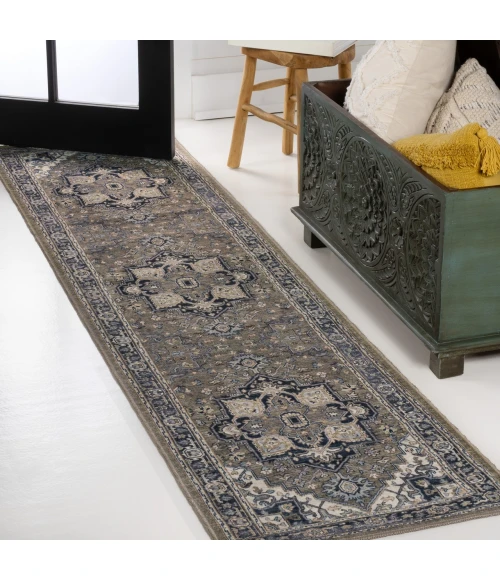 Jonathan Y WASHABLE Green WSH105C 2ft. X 8ft. Rect. Rug