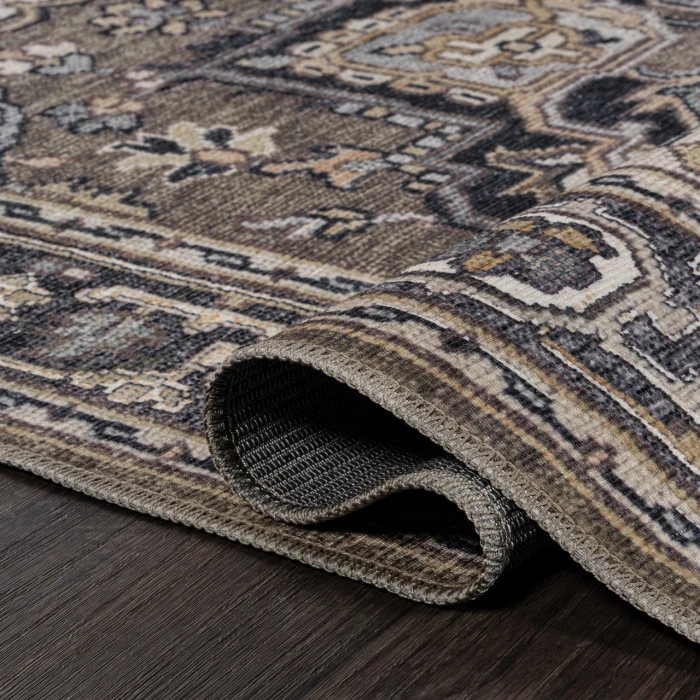 Jonathan Y WASHABLE Green WSH105C 2ft.-11in. X 5ft. Rect. Rug