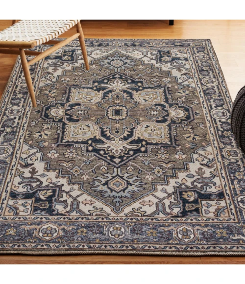 Jonathan Y WASHABLE Green WSH105C 3ft.-11in. X 6ft. Rect. Rug