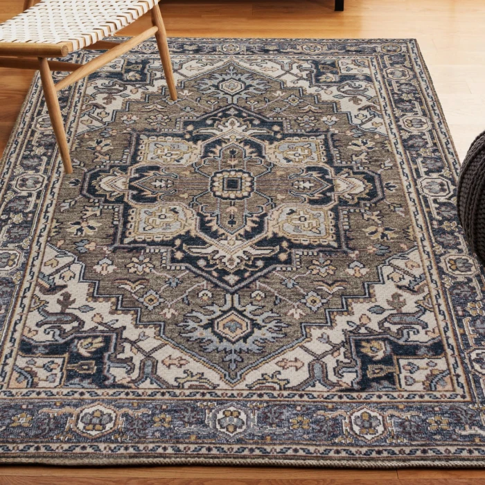 Jonathan Y WASHABLE Green WSH105C 2ft.-11in. X 5ft. Rect. Rug