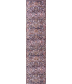 Jonathany Wsh106A WSH106A Brown/Gray Area Rug 2 ft. X 8 ft. Rectangle