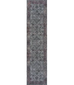 Jonathan Y WASHABLE Gray WSH106B 2ft. X 8ft. Rect. Rug