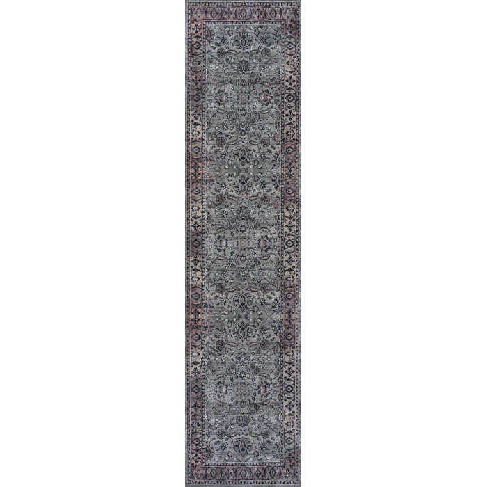 Jonathan Y WASHABLE Gray WSH106B 2ft. X 8ft. Rect. Rug