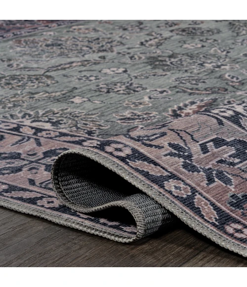 Jonathan Y WASHABLE Gray WSH106B 3ft.-11in. X 6ft. Rect. Rug