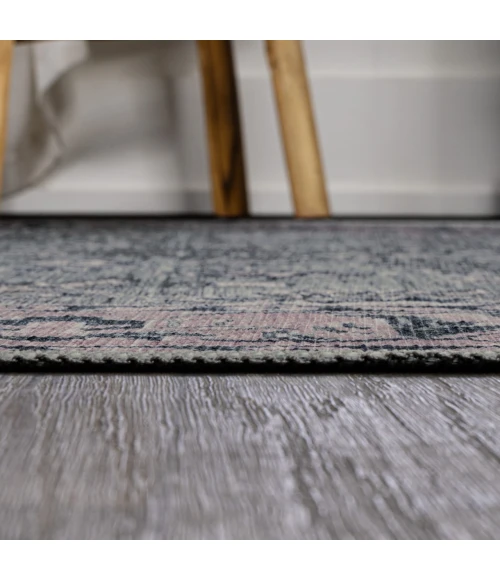 Jonathan Y WASHABLE Gray WSH106B 3ft.-11in. X 6ft. Rect. Rug