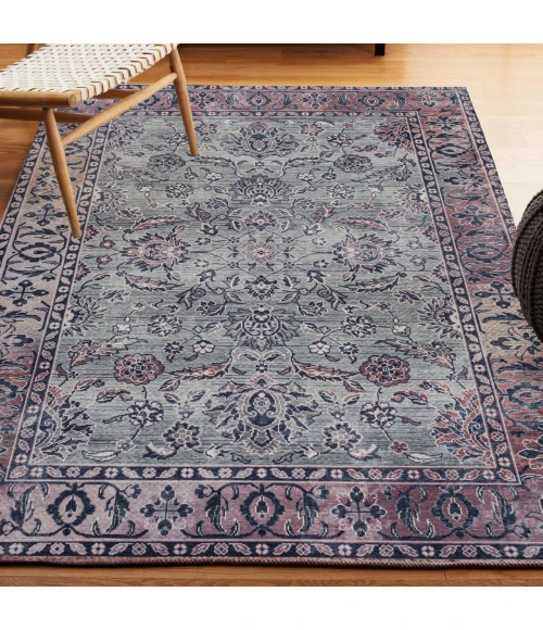 Jonathan Y WASHABLE Gray WSH106B 3ft.-11in. X 6ft. Rect. Rug